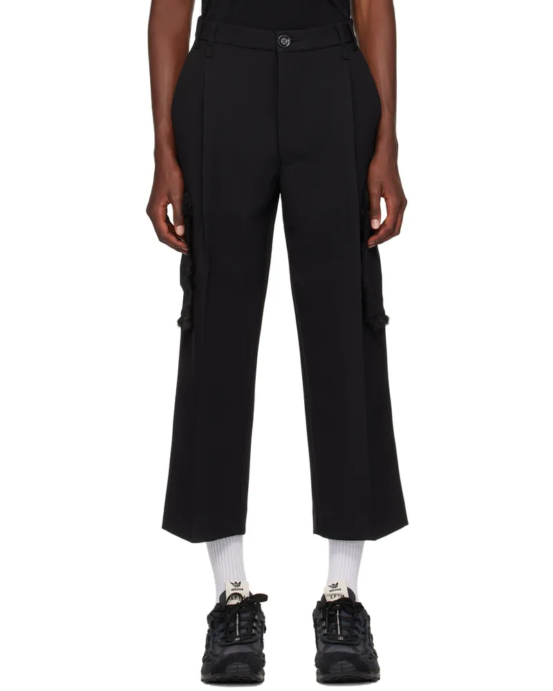 Song For The Mute Black Painter's Cargo Pants Black