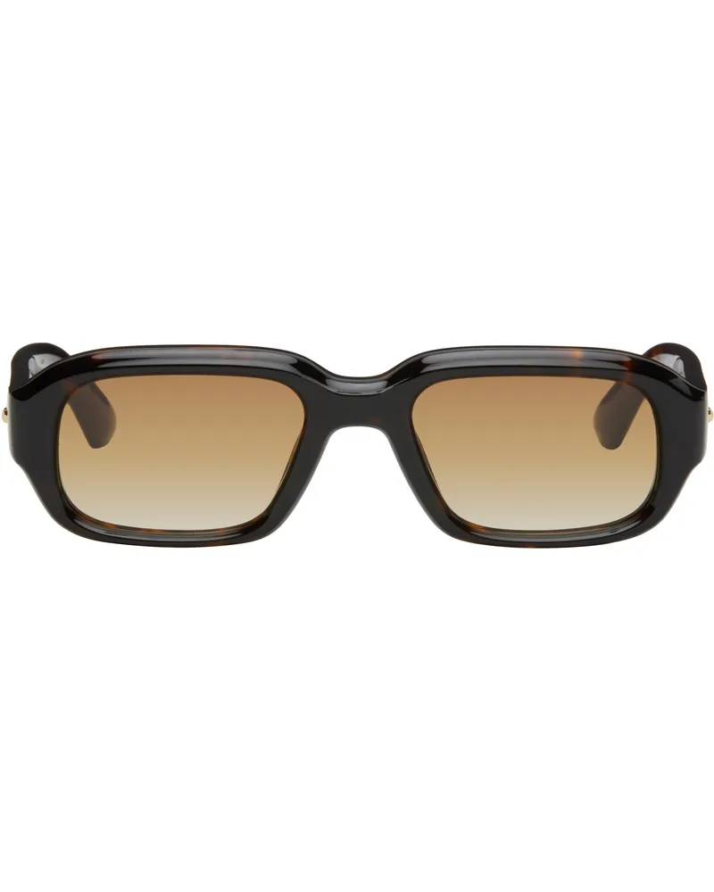 CHIMI Brown Perga Sunglasses Tortoise