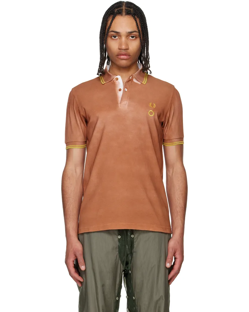 Craig Green Orange Fred Perry Edition Tennis Polo Z38