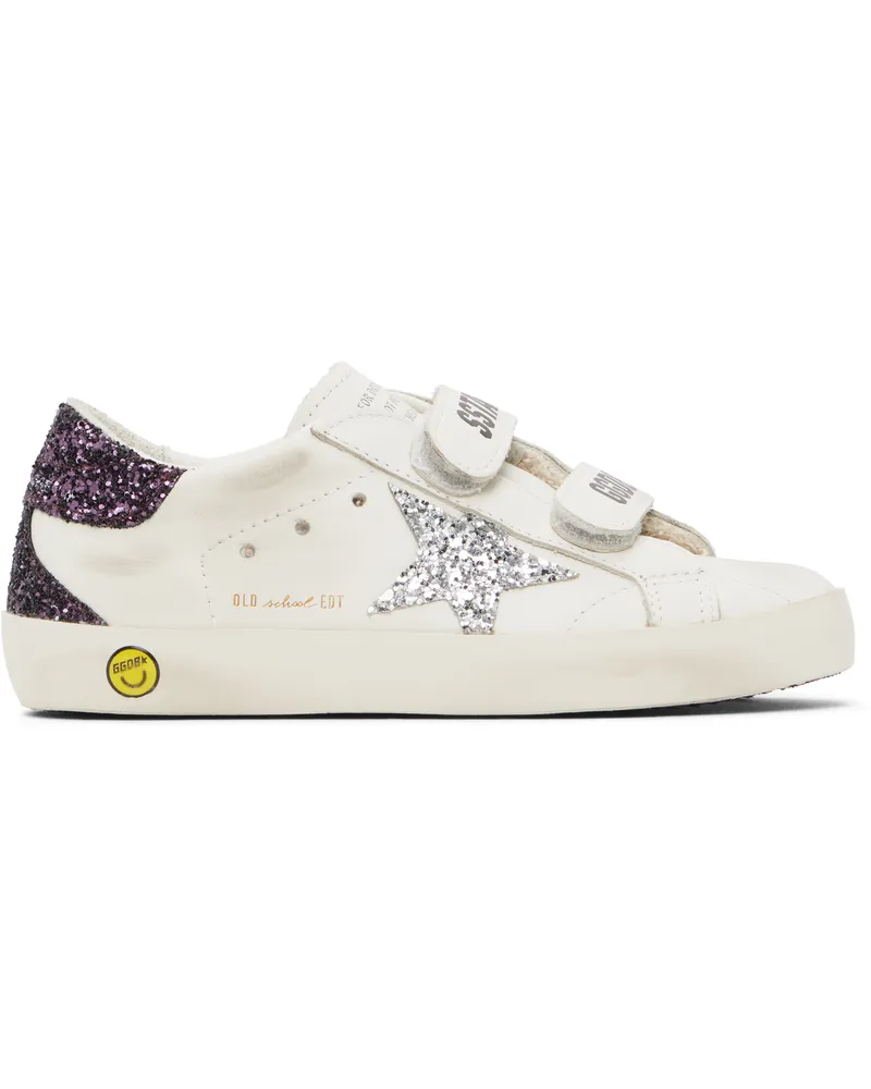 Golden Goose Kids White Old School Classic Sneakers 10747