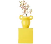 Yellow Museum Vase
