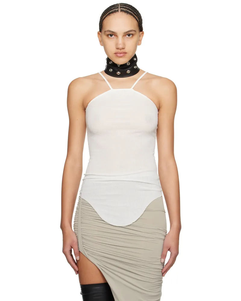 Rick Owens Off-White Skorpio Tank Top 11