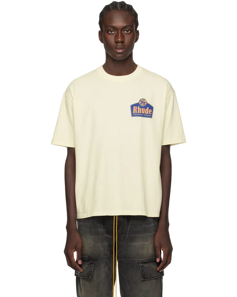 RHUDE Off-White Grand Cru T-Shirt Vtg