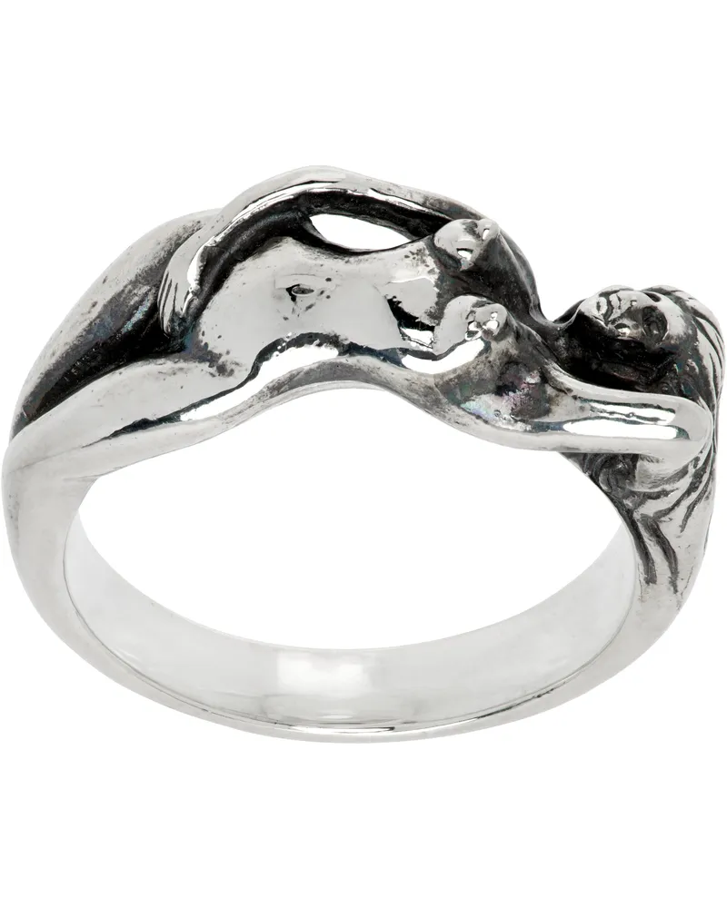Wacko Maria Nude Ring Silver