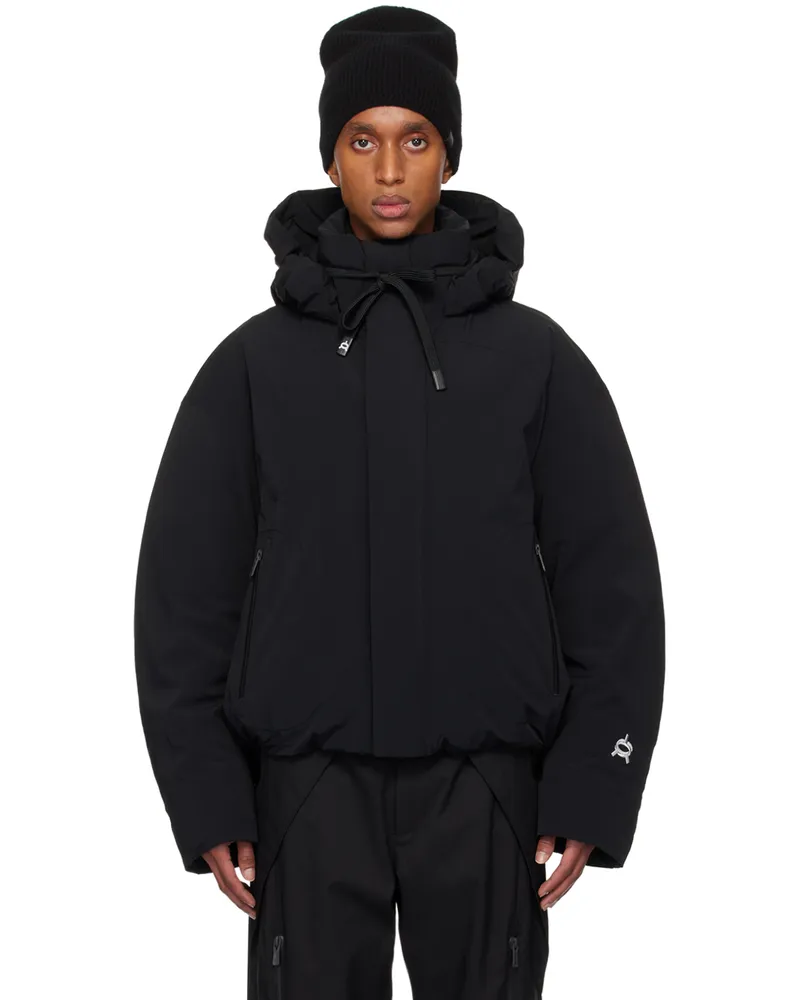 A. A. Spectrum Black Stormcloud Down Jacket Black