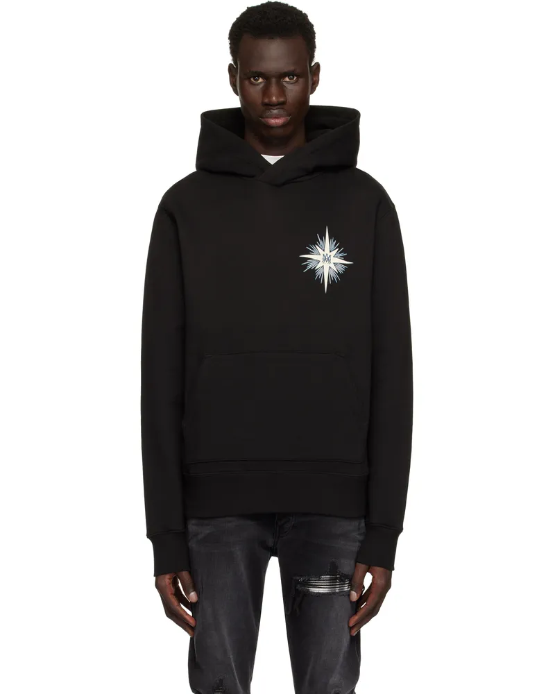 Amiri Black 'Amiri' Starburst Hoodie Black