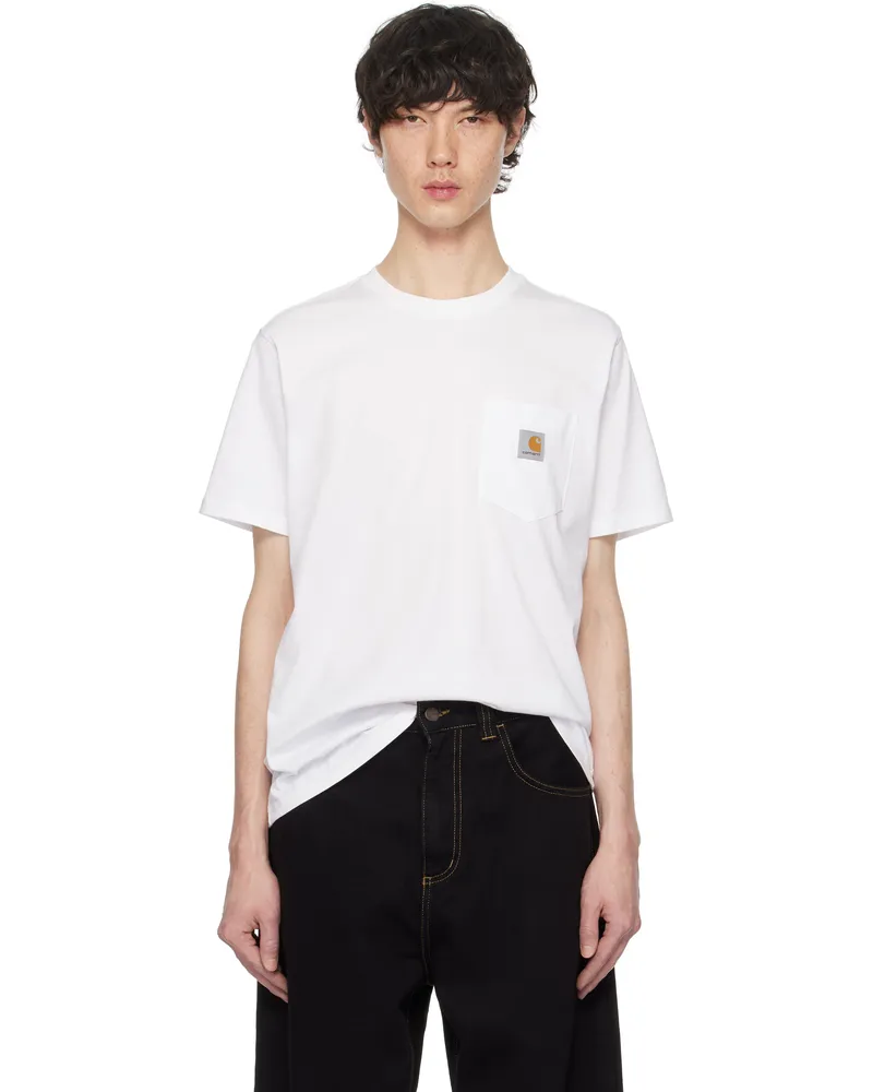 Carhartt WIP White Pocket T-shirt 02xx