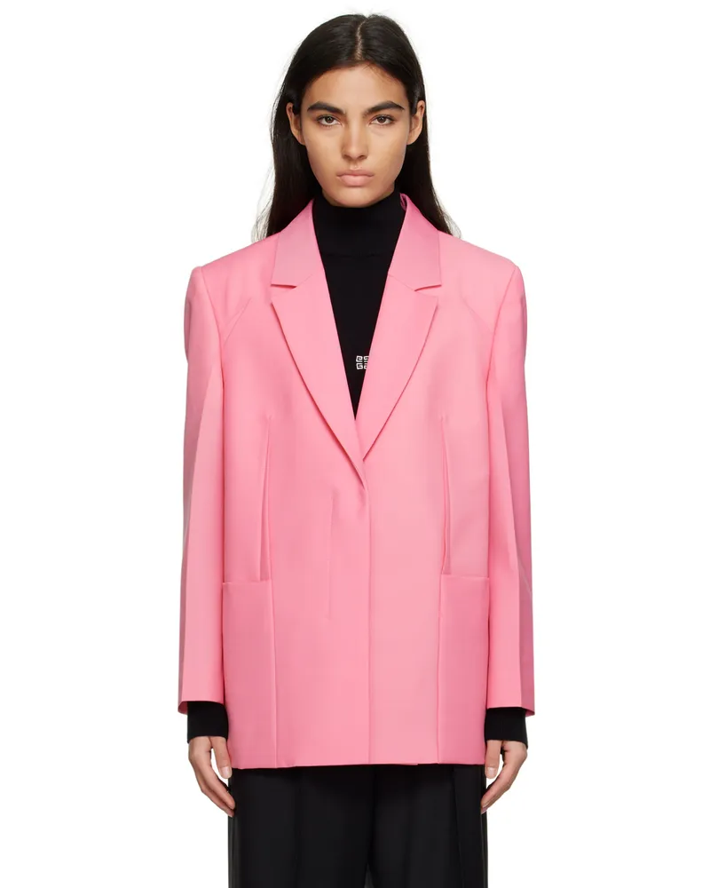 Givenchy Pink Oversized Blazer 670