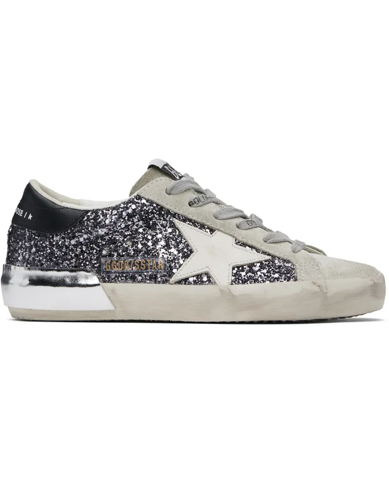 Golden Goose Gray Super-Star Sneakers 90432