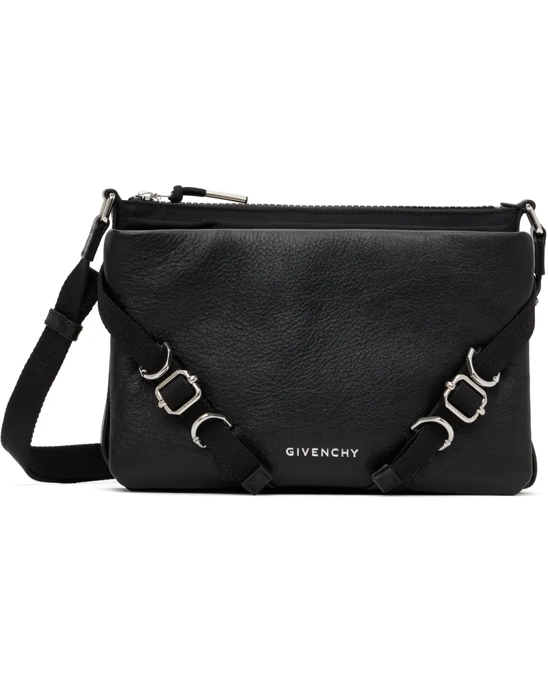 Givenchy Black Voyou Skinny Crossbody Bag 001-black