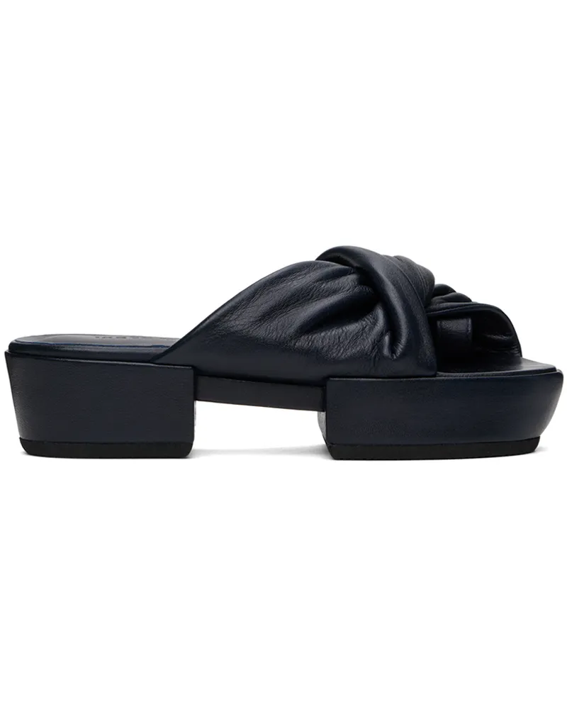 Issey Miyake Black Twist Sandals 15-black