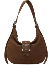 OSOI Brown Mid Brocle Bag Nubuck