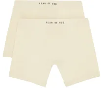 Two-Pack Off-White Boxer Briefs