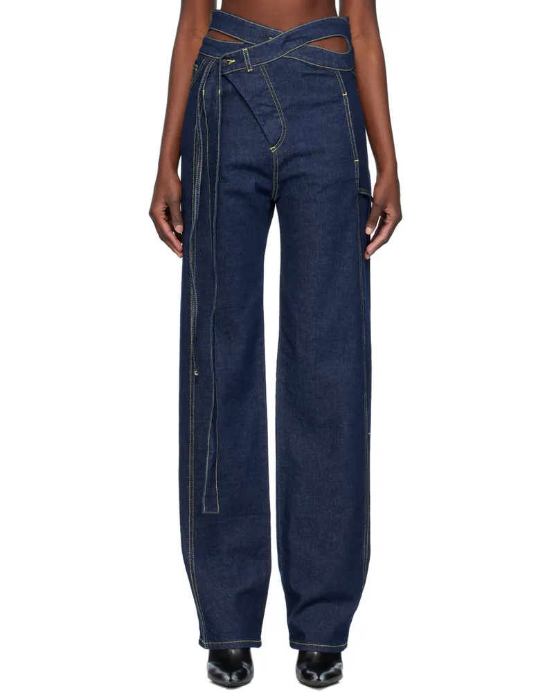 OTTOLINGER SSENSE Exclusive Blue Jeans Deep