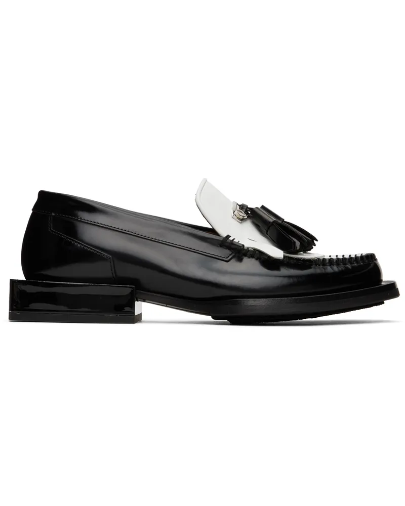 Eytys White & Black Rio Loafers Fringe