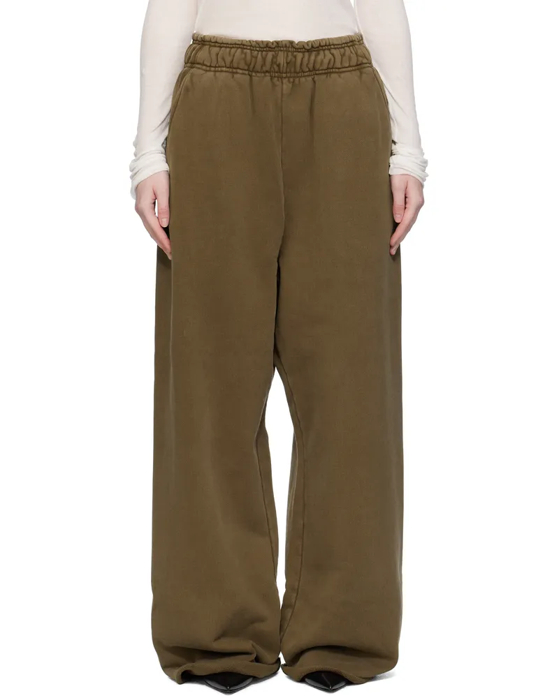 Entire Studios Brown Full Sweatpants Brunette