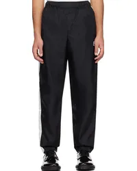 Kenzo Black Paris Straight-Leg Sweatpants Black