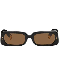 Jacquemus Black 'Les Lunettes Azzuro' Sunglasses Black