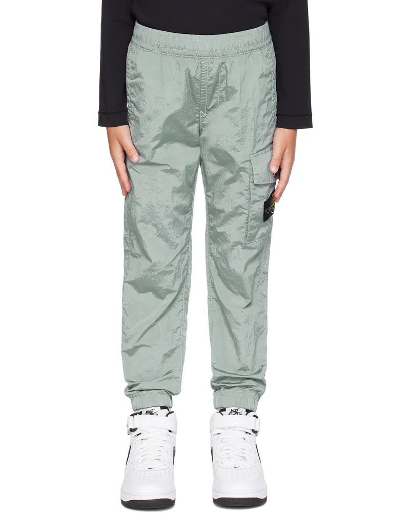 Stone Island Kids Blue 30419 Trousers V0041
