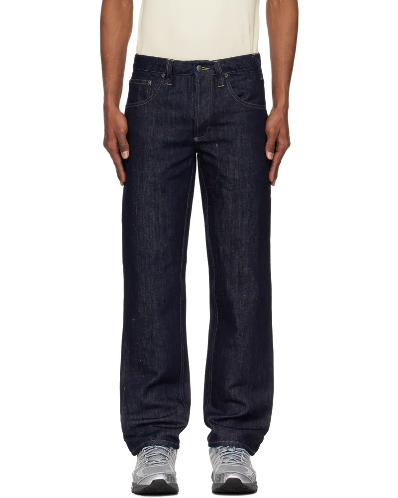 maharishi Navy 6060 Dragon Hemp Denim Jeans Indigo
