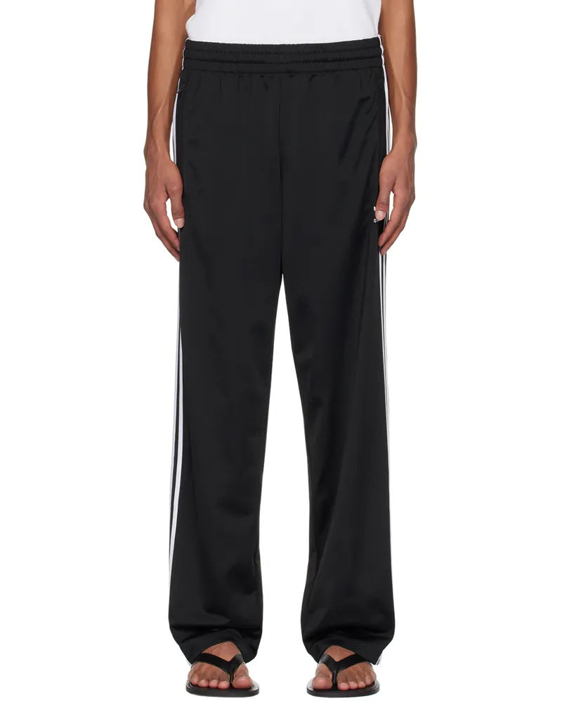 adidas Black Adicolor Classics Firebird Track Pants Black