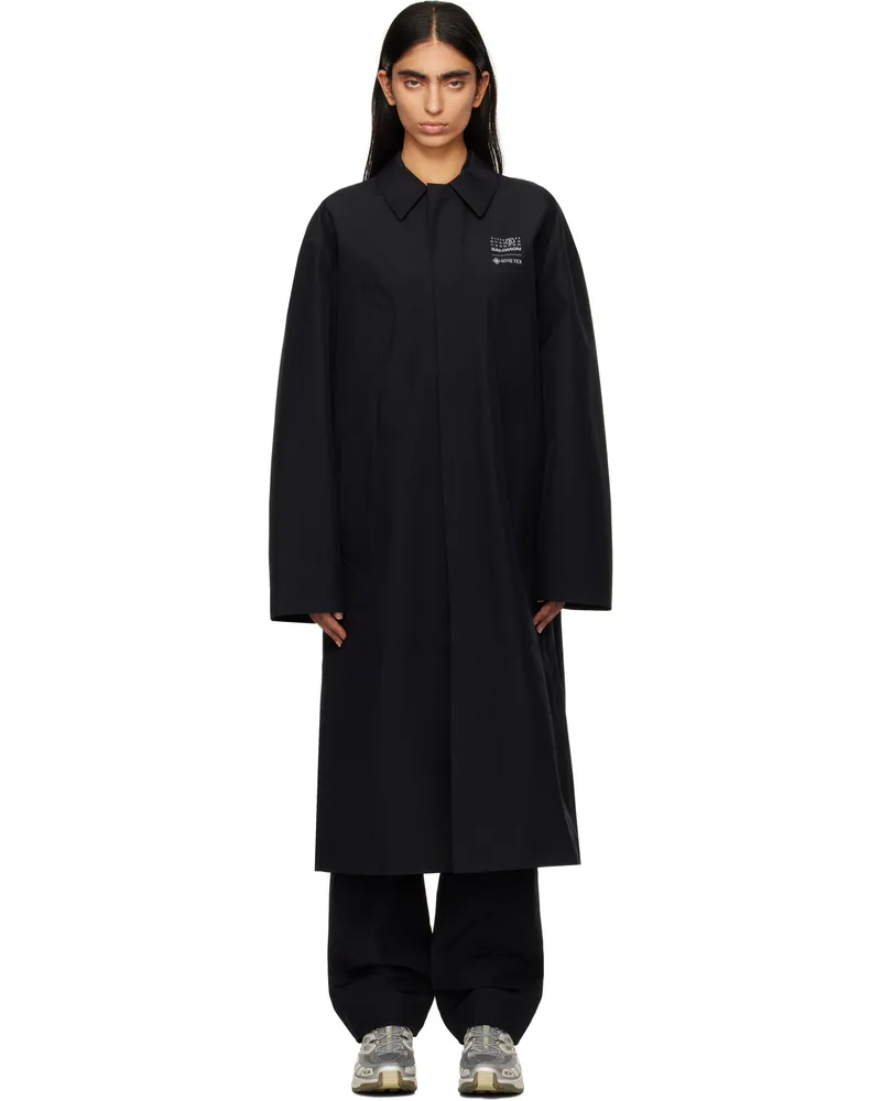 Maison Margiela Black Salomon Edition Outerwear Trench Coat 900