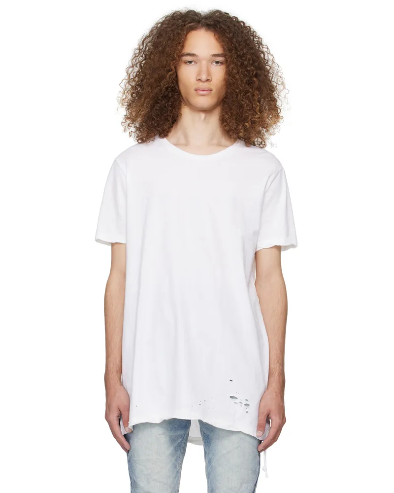 ksubi White Sioux T-Shirt White