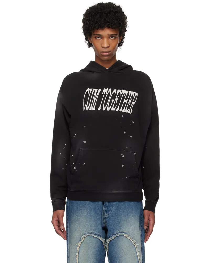 Carne Bollente Black Together We Thrive Hoodie Off-black
