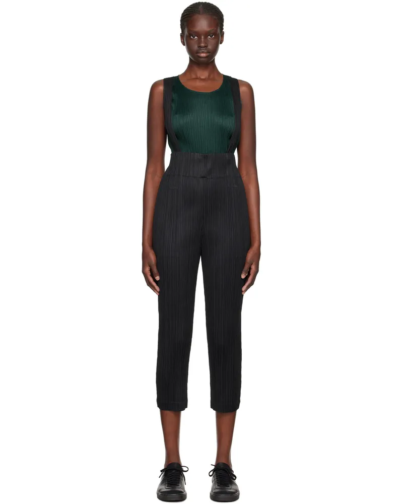 Issey Miyake Black Monthly Colors September Jumpsuit Black