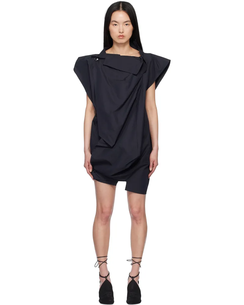 Vivienne Westwood Black Billow Vest N401