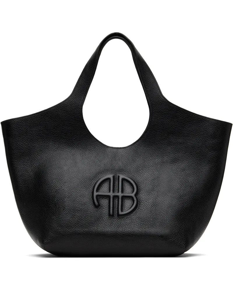 Anine Bing Black Medium Lili Tote Black
