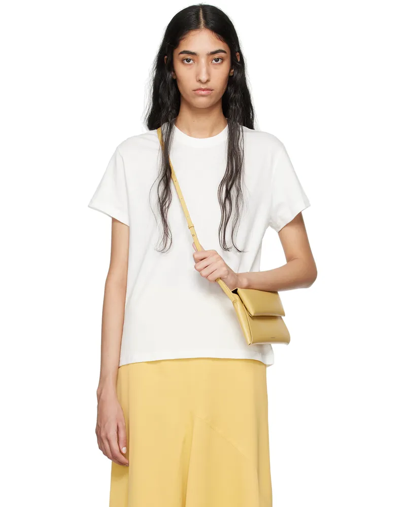 Studio Nicholson White Marine T-Shirt Off