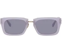 Purple Le Raphia 'Les Lunettes Soli' Sunglasses