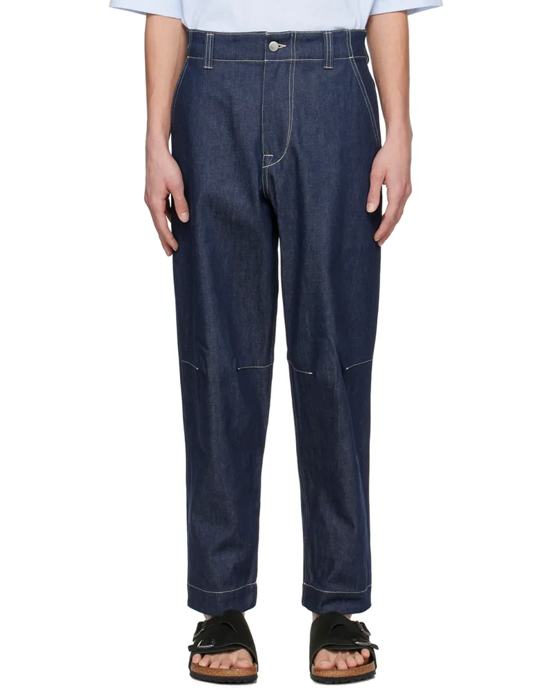 Toogood Indigo 'The Engineer' Jeans Indigo
