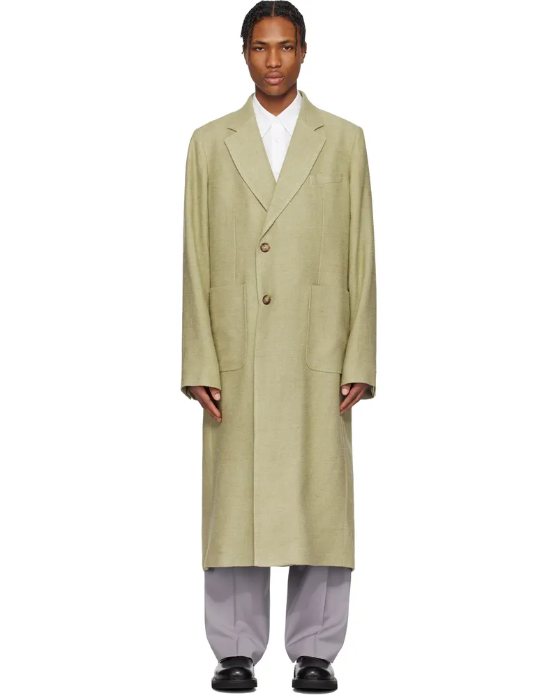 Our Legacy Beige Robe Coat Alga