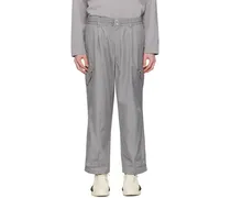 Gray Workwear Cargo Pants
