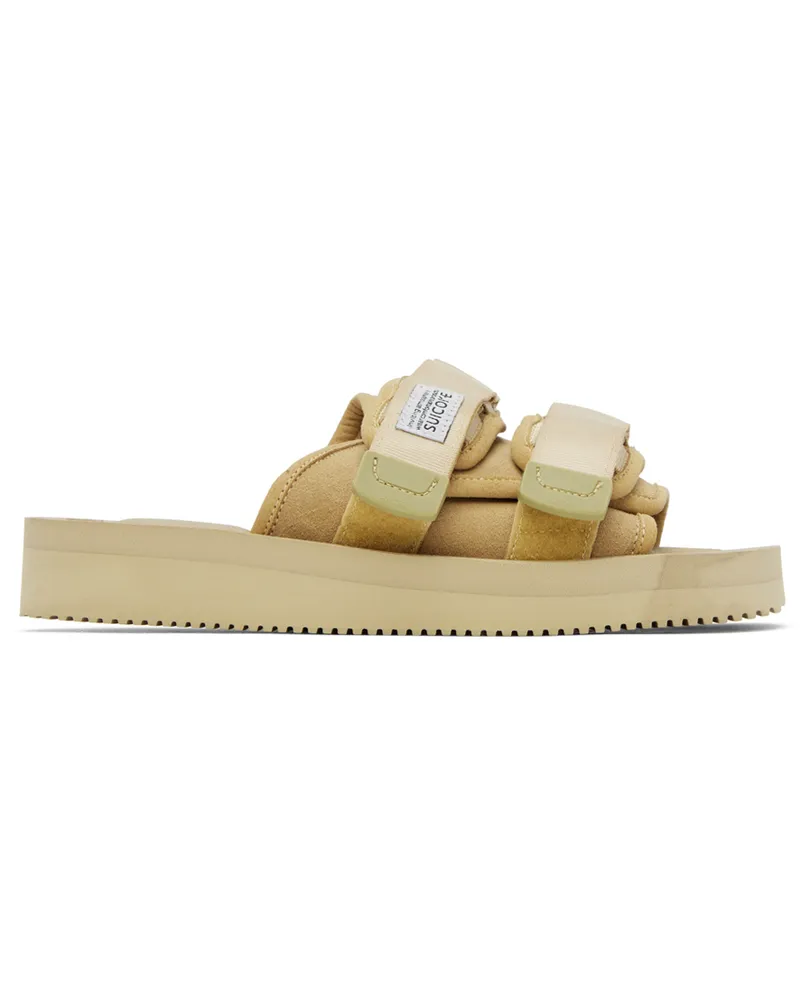 SUICOKE Beige MOTO-VS Sandals Beige