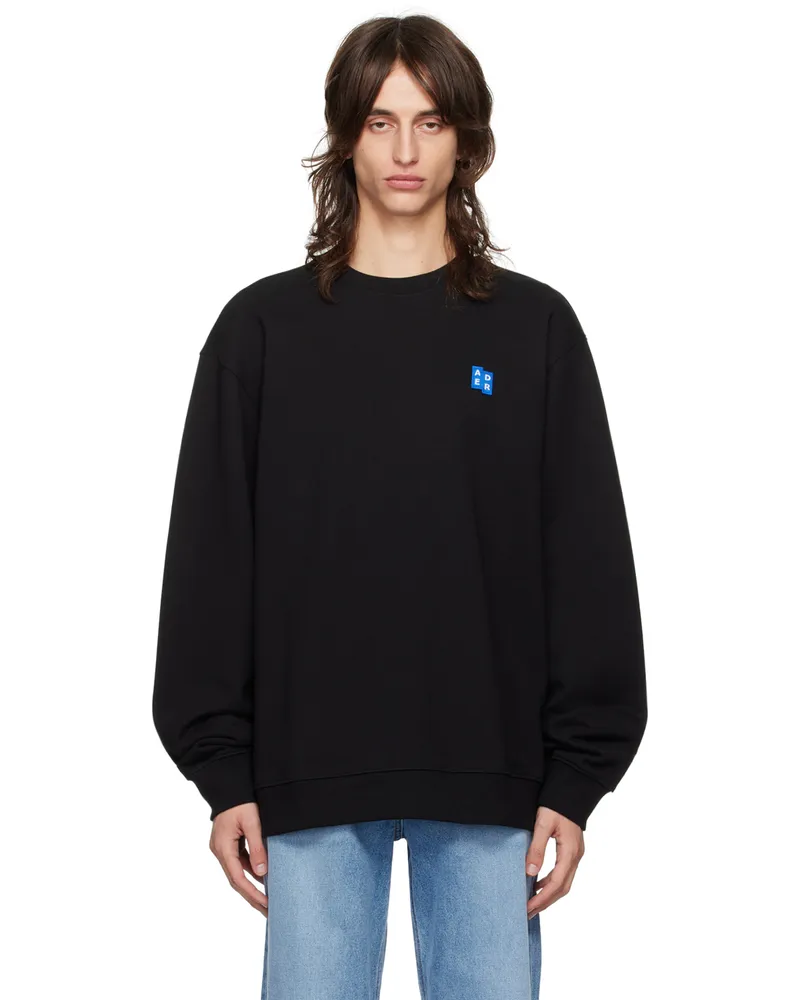 Adererror Black TRS Tag Sweatshirt Noir