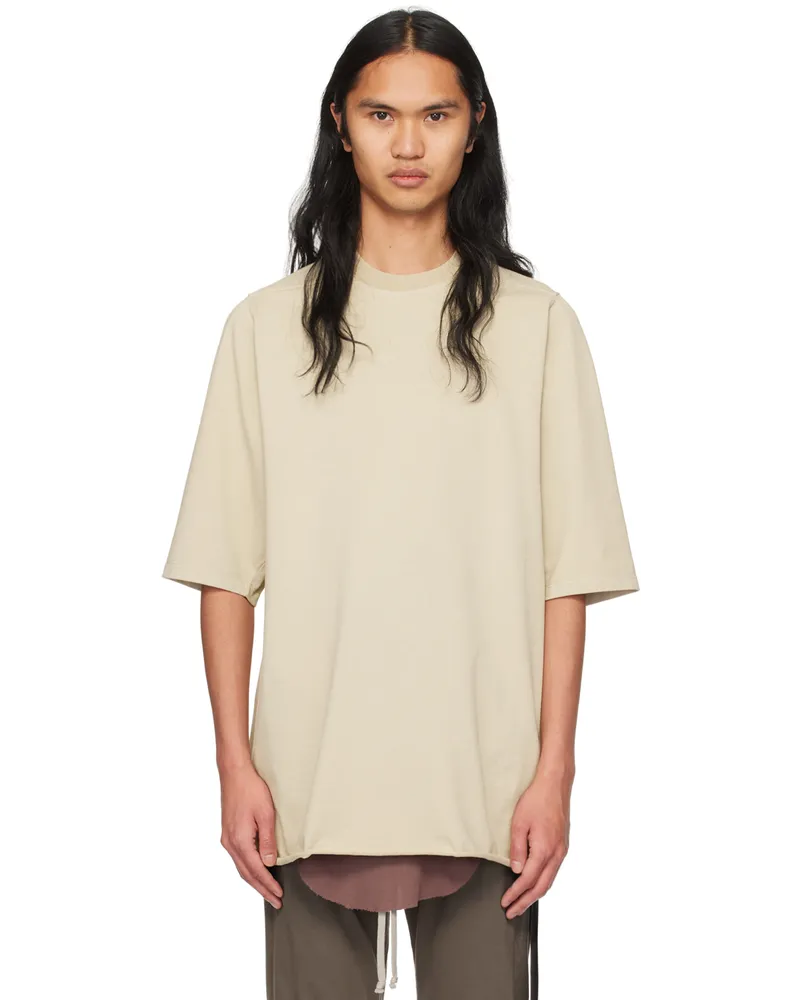 DRKSHDW by Rick Owens Off-White Jumbo T-Shirt Pearl