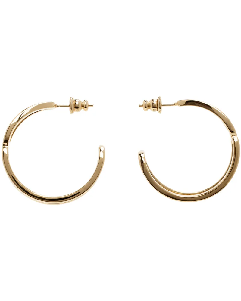 Chloé Gold Marcie Hoop Earrings 745