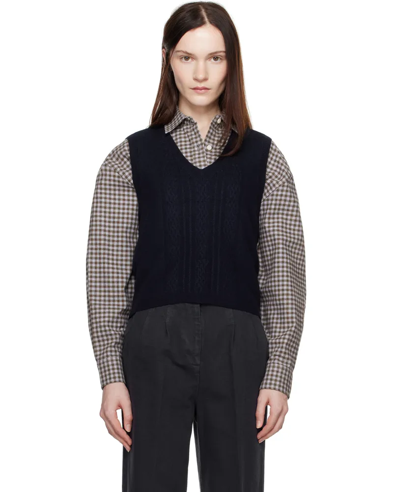 A.P.C. Navy Coco Vest Iak