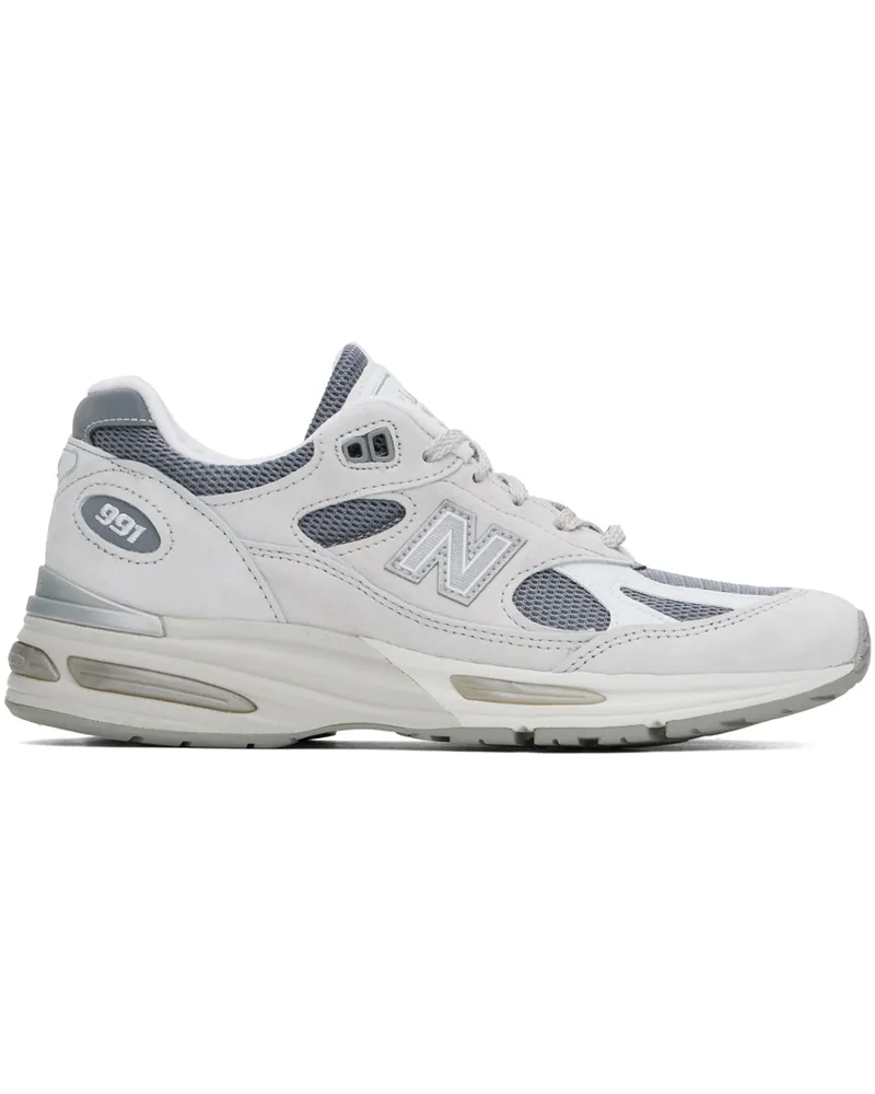 New Balance Gray MADE in UK 991v2 Sneakers Nimbus