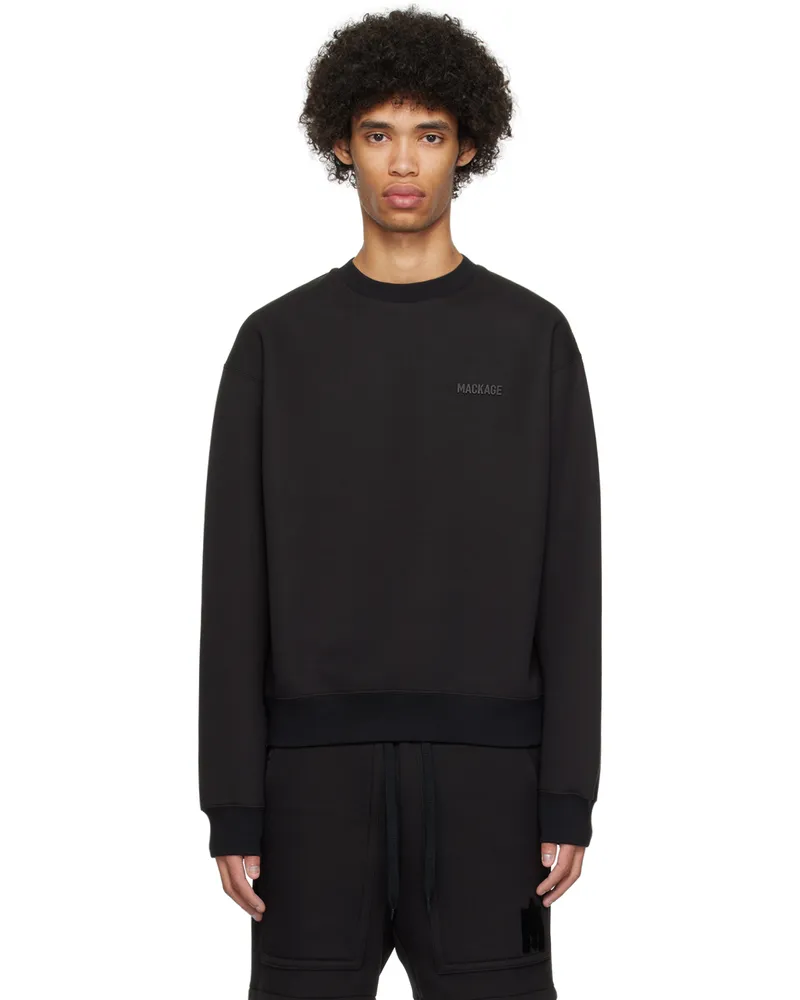 Mackage Black Julian Sweatshirt Black