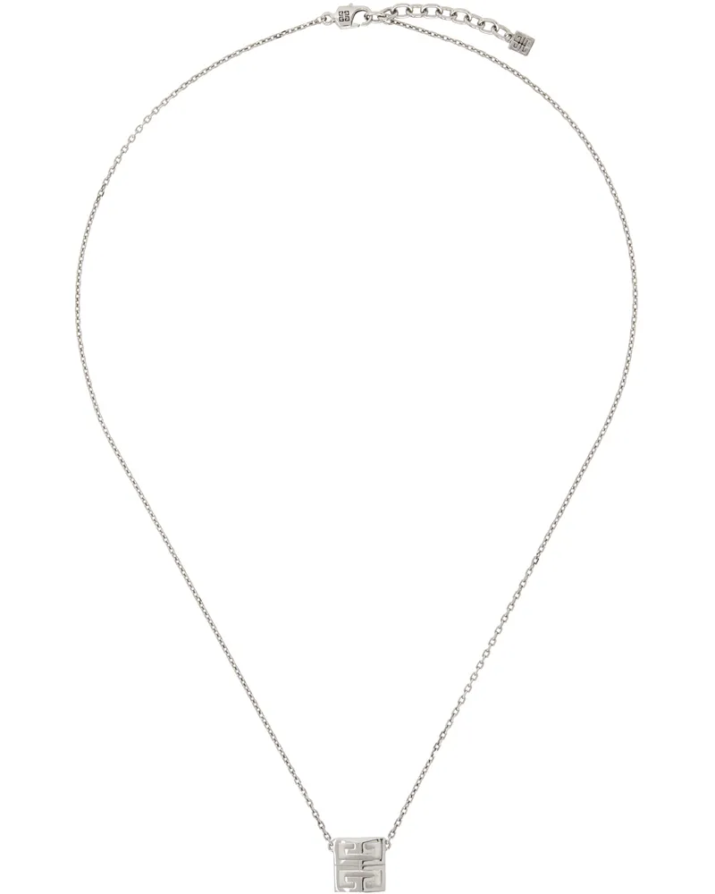 Givenchy Silver 4G Necklace 040-silvery