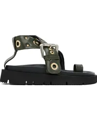 A.P.C. Khaki Natacha Ramsay-Levi Edition Concarneau Sandals Jaa