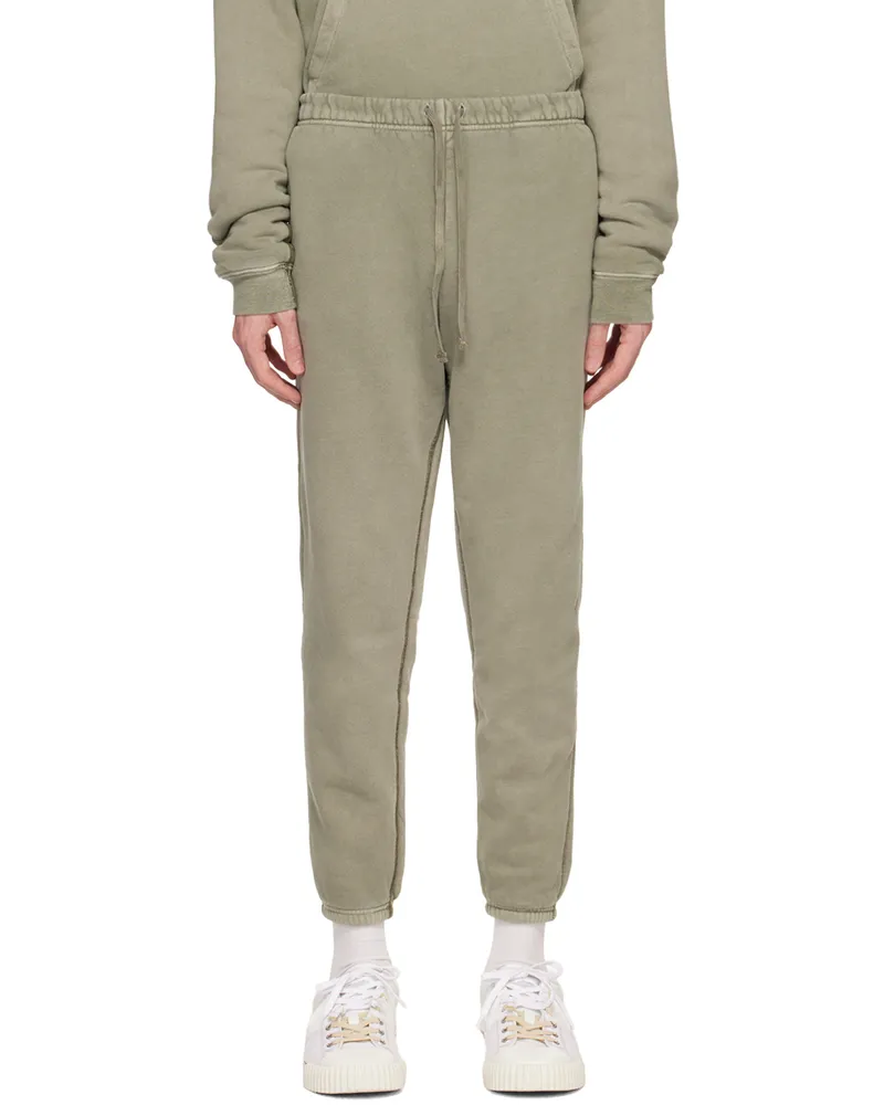 John Elliott + Co Khaki Thermal LA Lounge Pants Washed