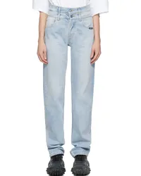 VTMNTS Blue Double Waist Jeans Light