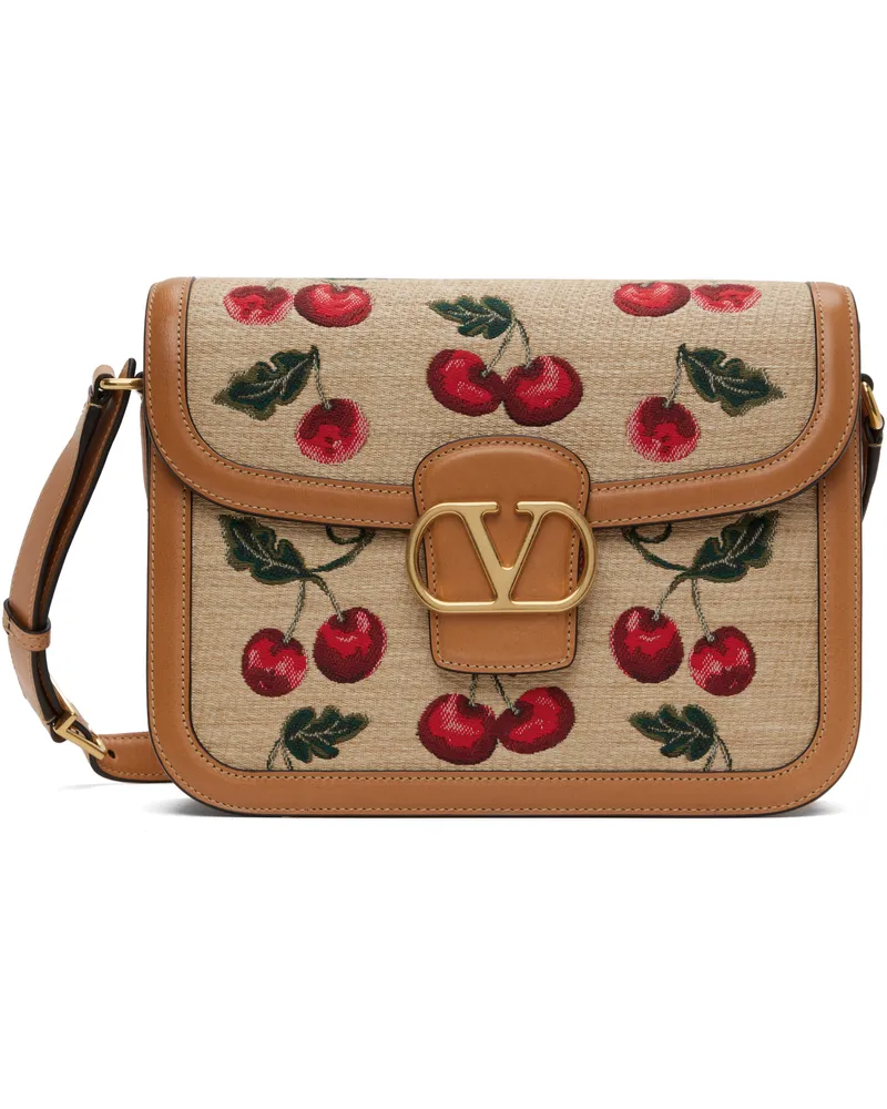 Valentino Garavani Tan 9to5 Cherryfic Bag R9f