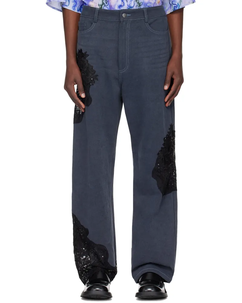 Collina Strada Gray Mikaela Jeans Charcoal