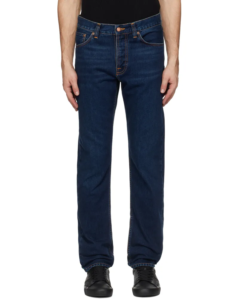 Nudie Jeans Indigo Steady Eddie II Jeans Indigo